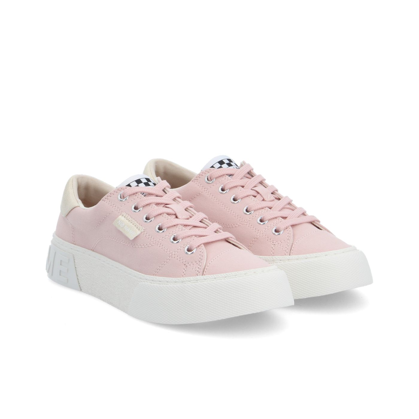 RESET SNEAKER W - CANVAS/GLOW - PINK/GOLD